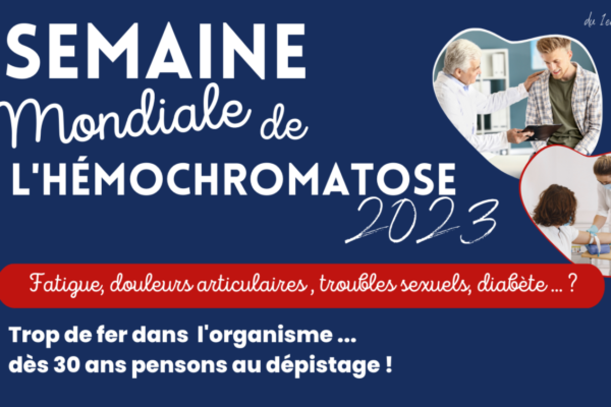 semaine mondiale de l'hémochromatose